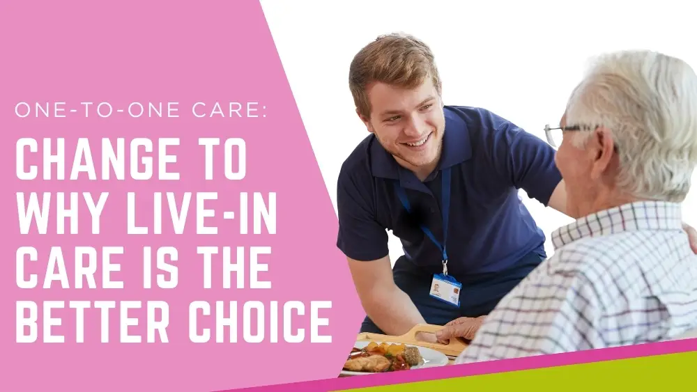 banner for the header “Why Live-in Care Offers a Better Way” for the concept “live in care for dementia patients”