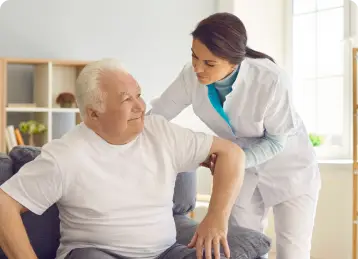 Respite Care with the careers assisting the client